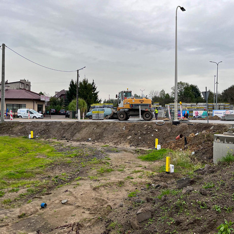 Rozbudowa ul. Warszawskiej [październik 2023] - fot 29